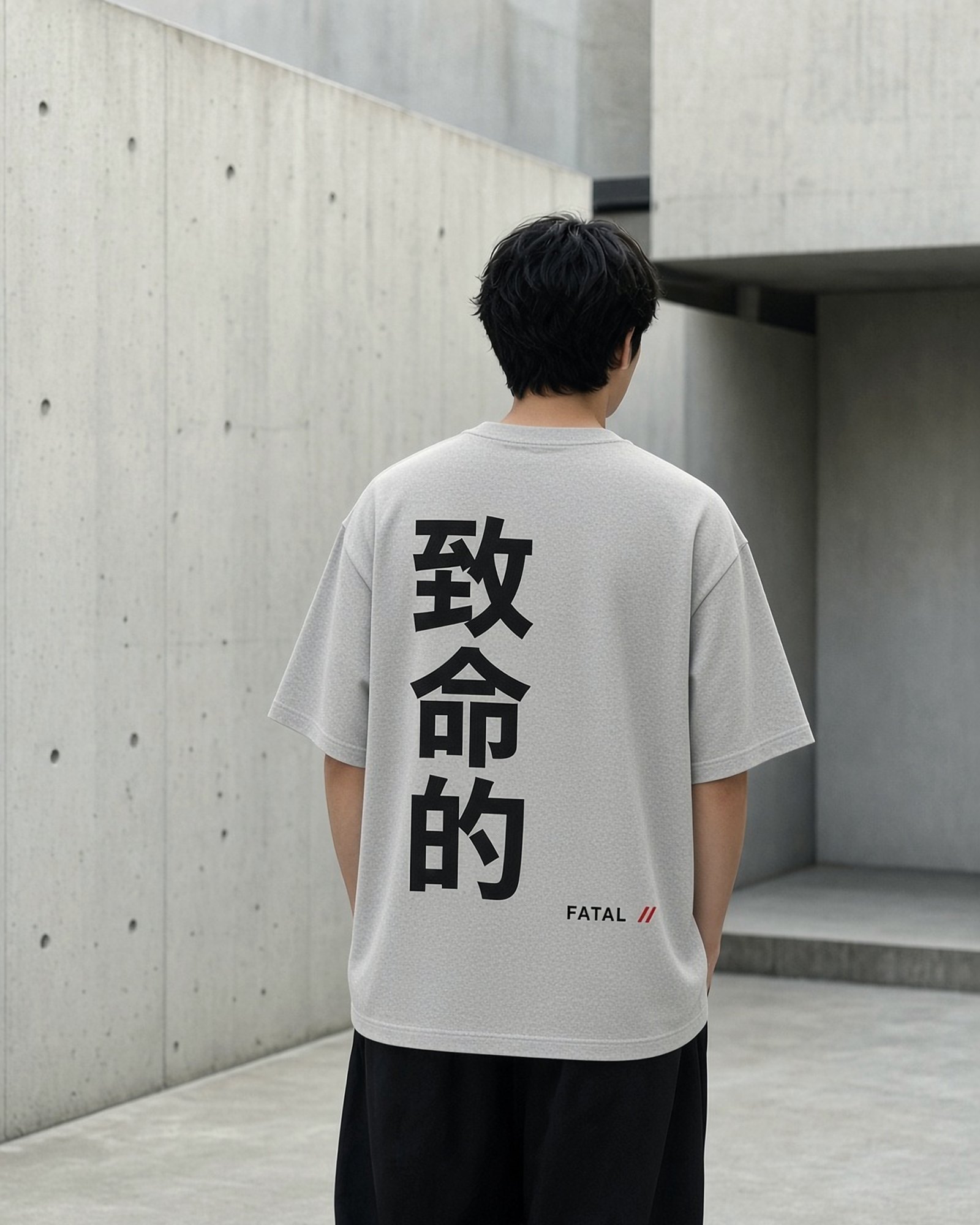 CTRL//Z CHIMEITEKI Tee, tee, Heather Grey — product image, actual product may vary