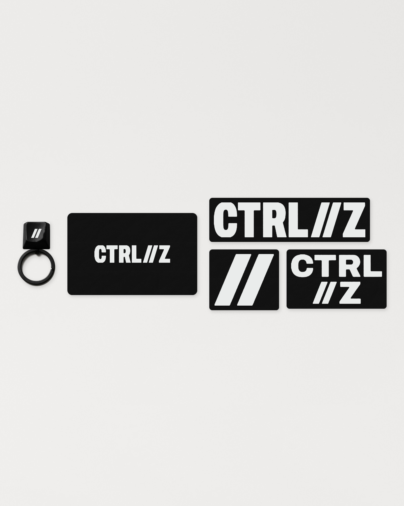CTRL//Z KEYCAP Accessory Set, accessory set, Terminal Black — product image, actual product may vary