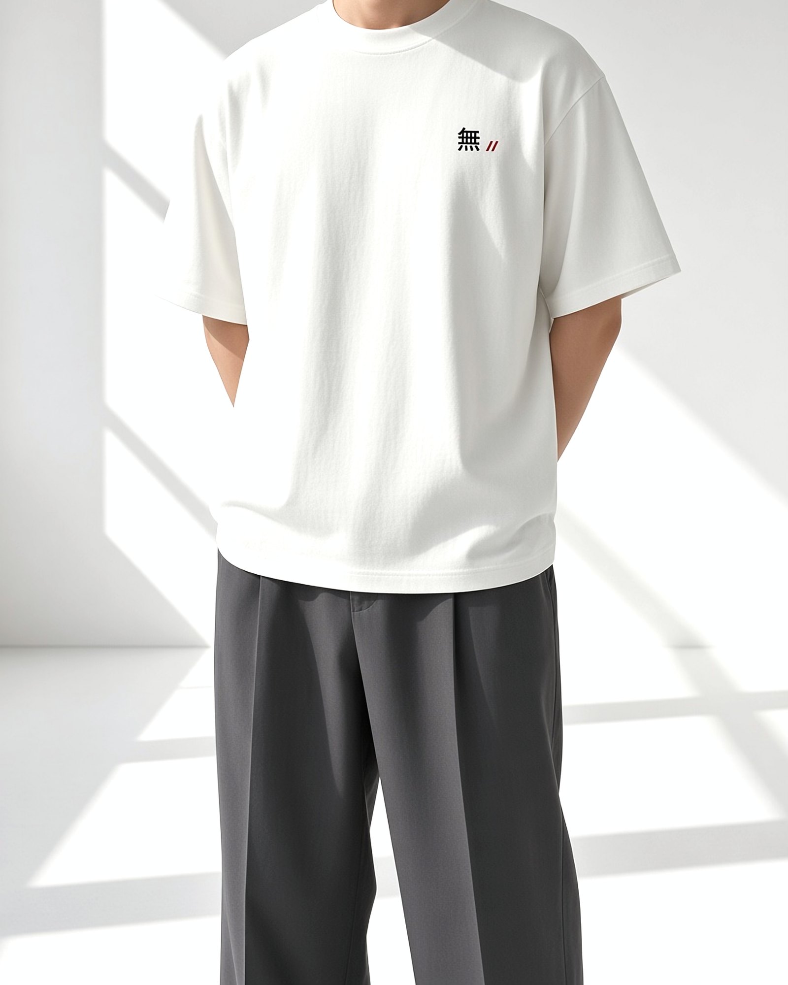 CTRL//Z MU Tee, tee, Cursor White, front view — product image, actual product may vary