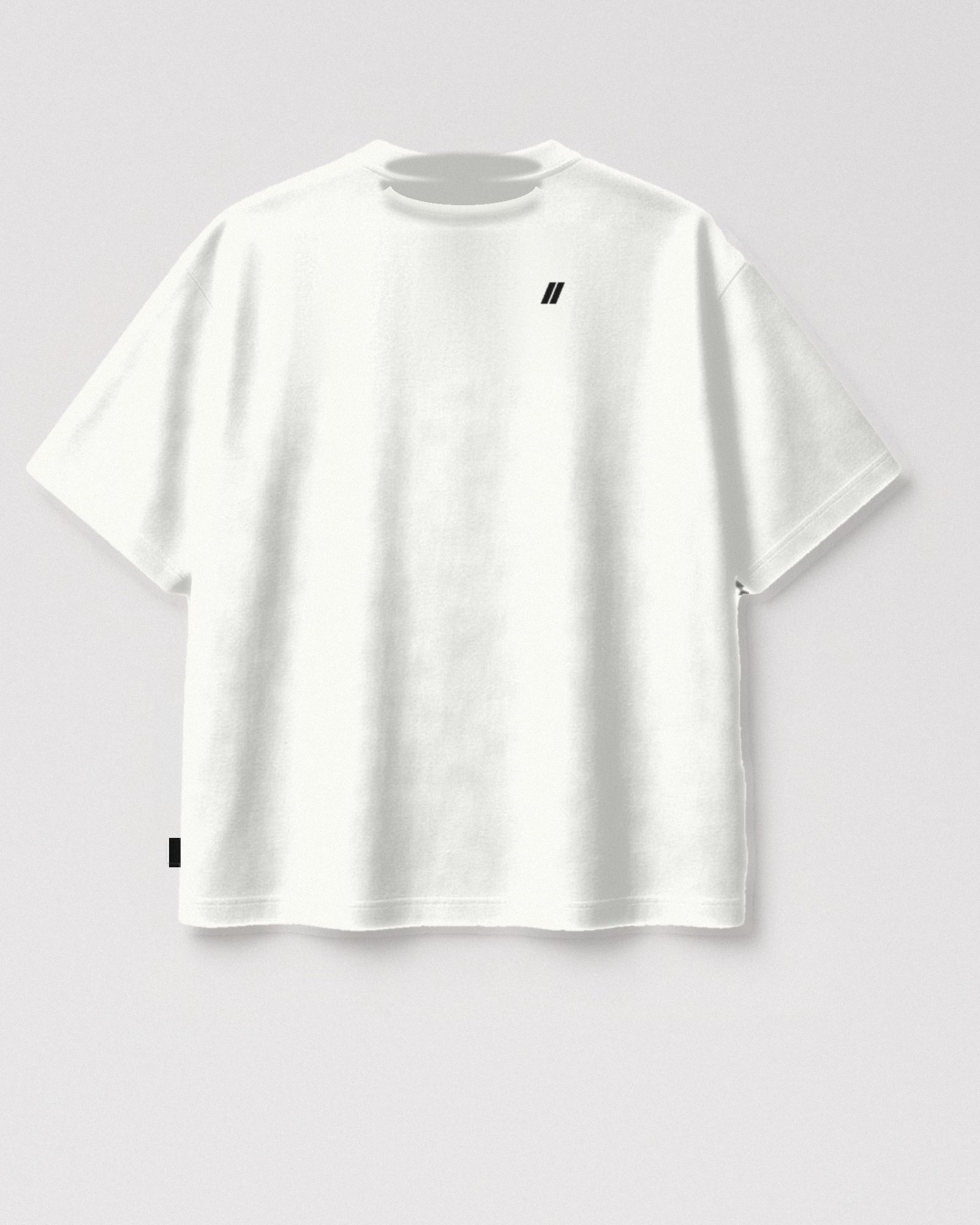 CTRL//Z REDO Tee, tee, Cursor White, front view — product image, actual product may vary