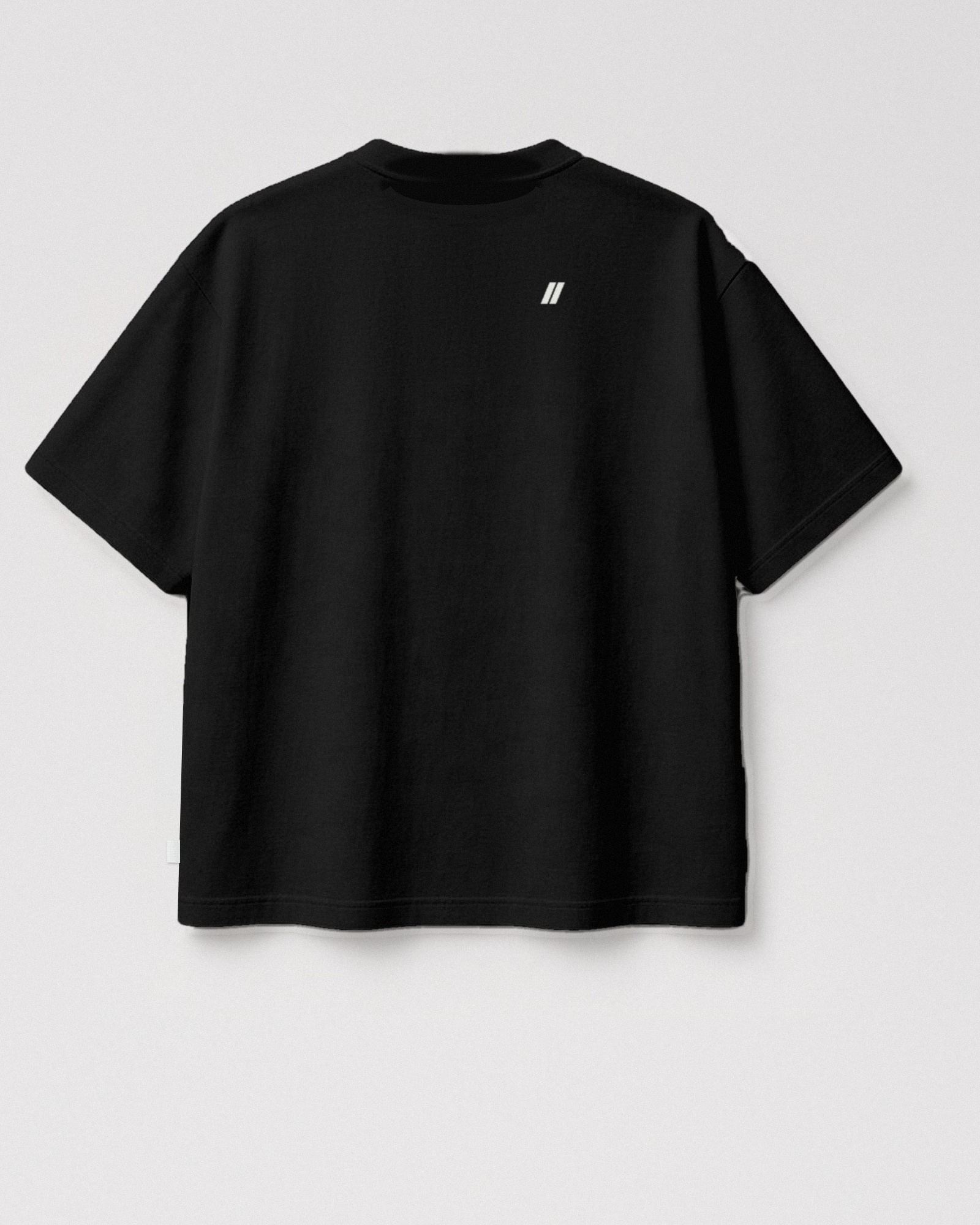 CTRL//Z REDO Tee, tee, Terminal Black, front view — product image, actual product may vary
